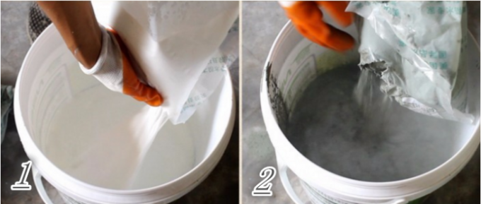 De witte Acryl Waterdichte Olie Gebaseerde Verf van het Polymeercement voor Deuren Twee niet Giftige Component