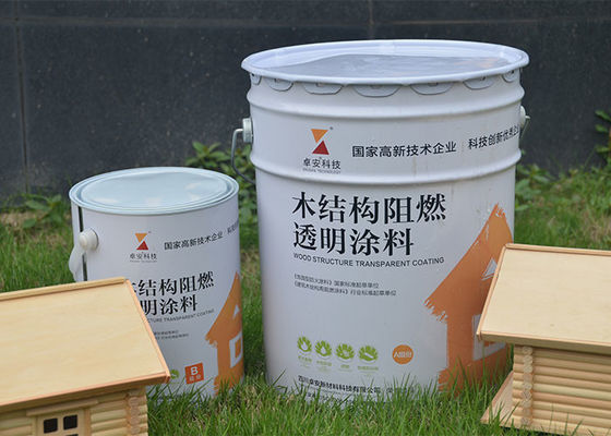 China 15mins 0.3mm Brand Op basis van water - vertragersverf voor Buiten Houten Hout Milieuosb leverancier
