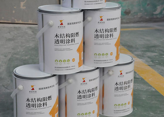 China Transparante Duidelijke Buitenbrand - vertragersverf voor Houten Houtdeuren 15 Minuten leverancier
