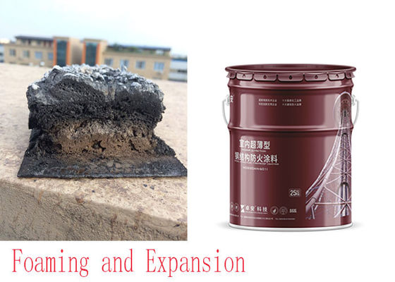 China De zwellende dunne passieve Brandbeveiligingdeklagen schilderen voor METAAL Concreet staal met UL vermelde certicationtest leverancier